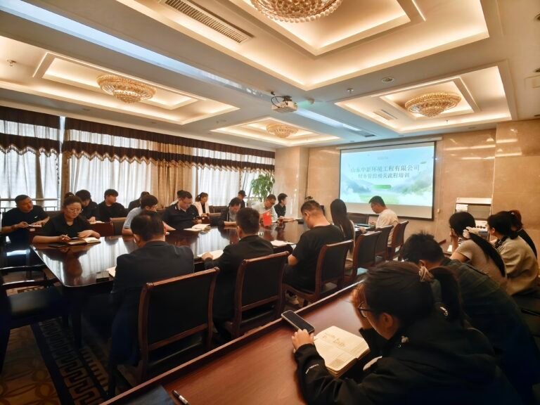强化财务合规管控 夯实企业发展根基 ——山东中新环境工程有限公司开展数字平台财务管控流程专项培训